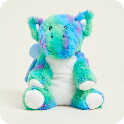 Warmies Rainbow Dragon heatable lavender-scented plush